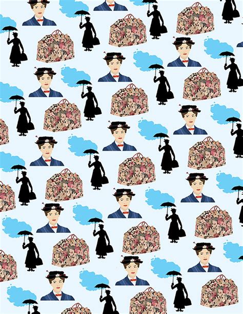 Mary Poppins Printable Papers Digital Paper Paper For Planners