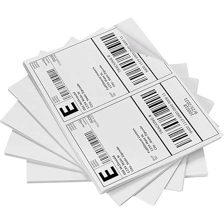 Amazon FungLam Shipping Labels 2 Per Page Half Sheet Self