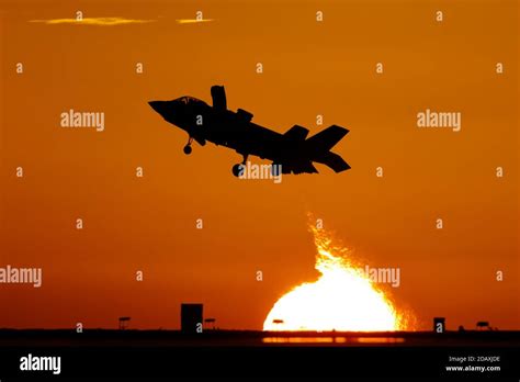 Lockheed Martin F-35B Lightning II at RAF Marham in Norfolk, England ...