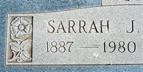 Sarrah Jane Richardson Patton Homenaje De Find A Grave