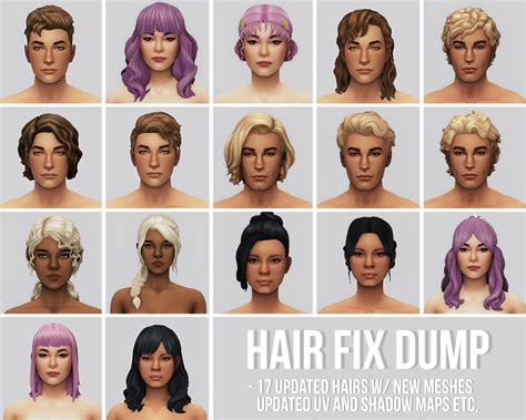 Sims 4 Male Hair Cc Folder Maxis Match Mobibxe