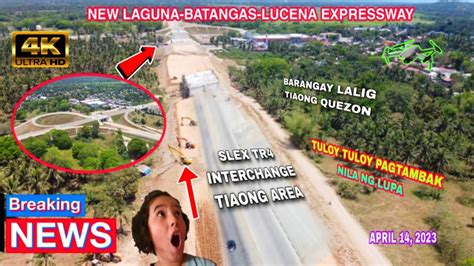 Slex Tr Construction Update Tiaong Quezon Interchange Laguna