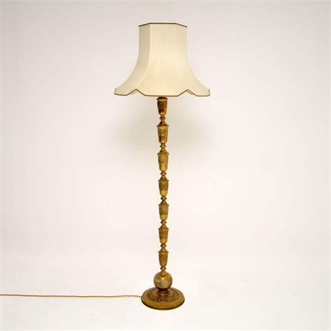 Antique Solid Brass Floor Lamp At 1stDibs Vintage Floor Lamps