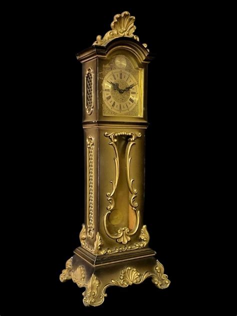 German Miniature Longcase Clock Circa 1950 Master Clockmakers