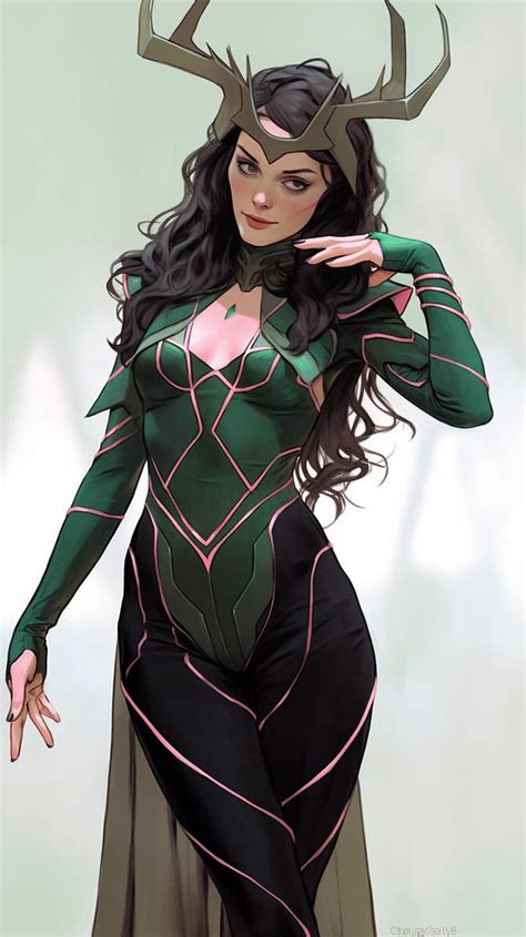 Hela by HexzusPaints on DeviantArt