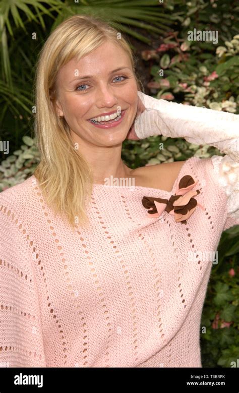 Los Angeles Ca Octubre La Actriz Cameron Diaz En La