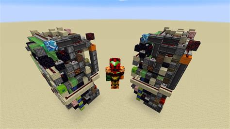 Slimeblock Printer Minecraft Redstone Factory Tech Youtube