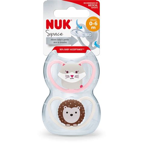 Nuk Space Soother Months Pack Woolworths