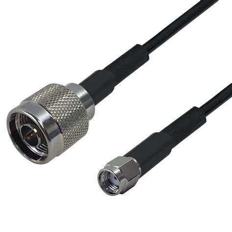 Premium Phantom Cables Times Microwave Lmr 240 Ultra Flex N Type Male