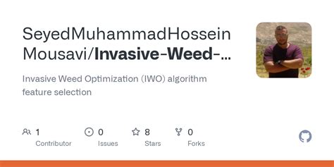 GitHub SeyedMuhammadHosseinMousavi Invasive Weed Optimization IWO