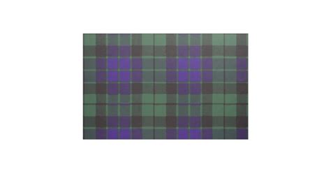 Mackay Clan Plaid Scottish Tartan Fabric Zazzle