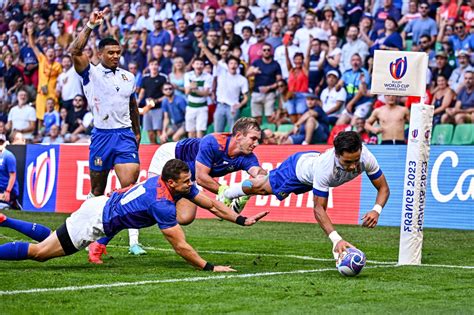 Coupe Du Monde L Italie Surclasse La Namibie Et Prend La T Te Du