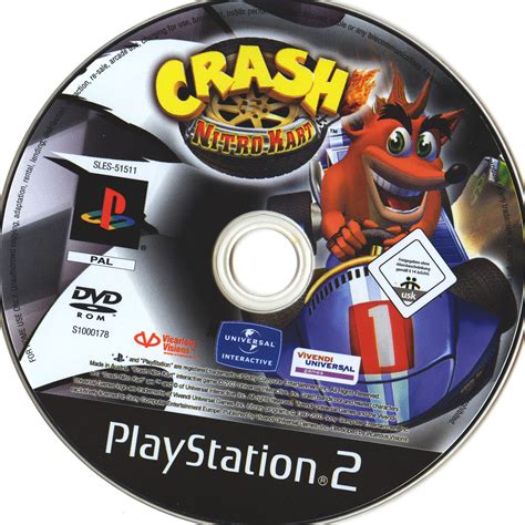 Crash Bandicoot Nitro Kart Ps2