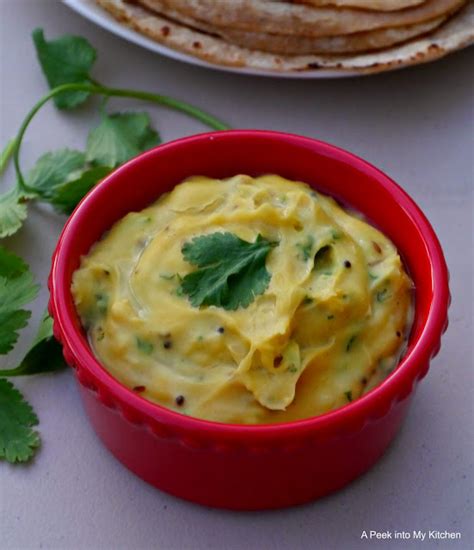 A Peek Into My Kitchen Bombay Chutney Chickpea Flour Chutney Day 93