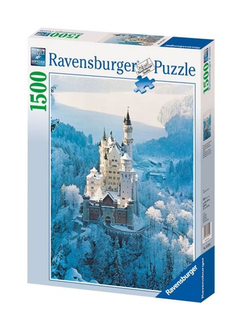 Puzzle Neuschwanstein Im Winter Teile Puzzlemania At