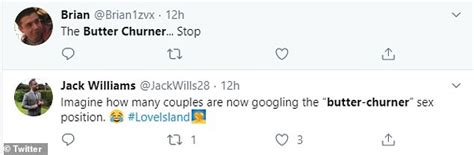 Love Islands Callum Reveals His Favourite Sex Position Is The Butter