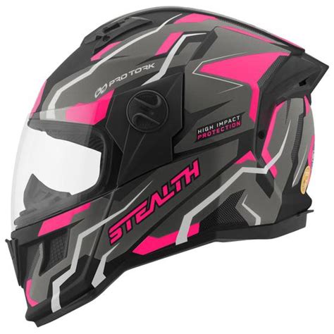 Capacete Moto Fechado Masculino Feminino Pro Tork Stealth Hawk