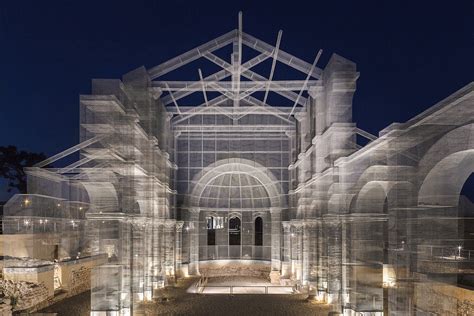 Edoardo Tresoldis Ghostly Wire Mesh Basilica Earns A Gold Medal For