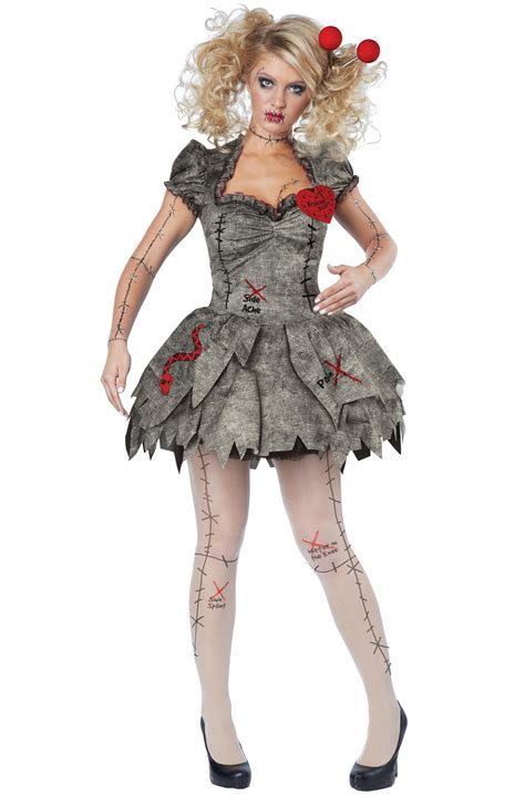 Black Voodoo Doll Costume