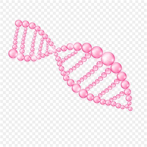 Molecular Structure Png Image Pink Dna Molecular Structure Cosmetic