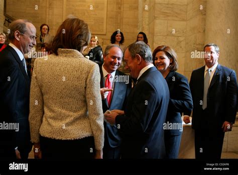 Nyc Mayor Michael Bloomberg Attends To The Ny Public Library Event