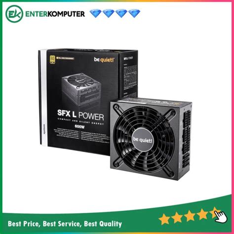 Jual BE QUIET SFX L POWER 600W 80 GOLD CERTIFIED PSU SFX 600W