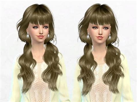 Sakura Phan Newsea S J162 Seasame Hairstyle Retextured Sims 4 Hairs