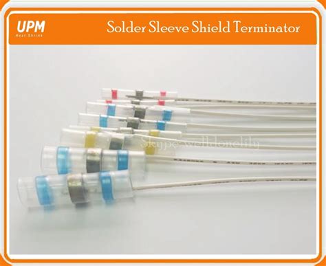 125 º C Solder Sleeve Shield Terminator Heat Shrink And 2 1 Heat Shrink