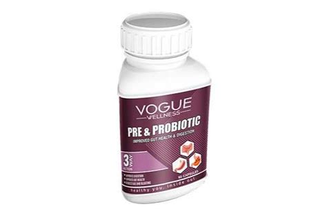 Vogue Wellness Pre And Probiotics Capsule Uses Price Dosage Side