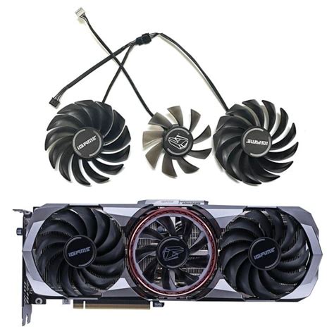 88Mm DC 12V 0 5A PVA080E12R RTX 3090 GPU Cooler For IGame RTX 3060 3070