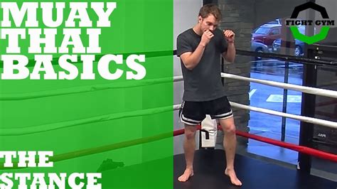 Muay Thai Basics The Muay Thai March Stance Youtube