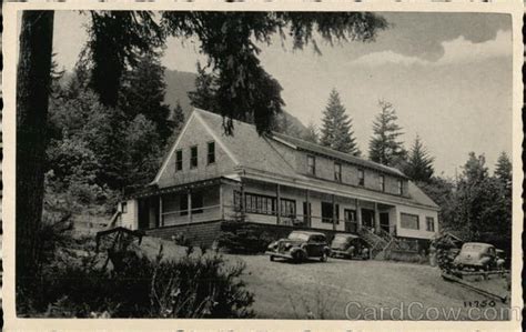 The Olympic Inn Brinnon, WA Postcard