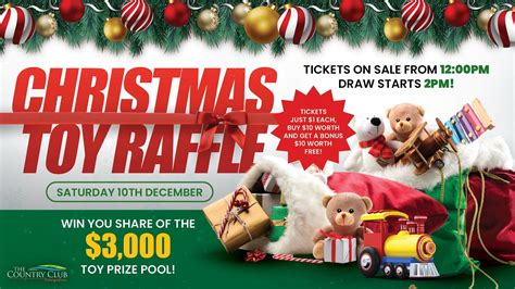 Christmas Toy Raffle The Country Club St Georges Basin Vincentia