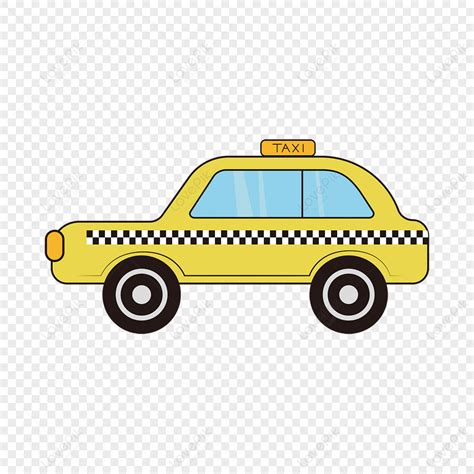 Simple Cartoon Car Taxi Clipart Png Hd Transparent Image And Clipart