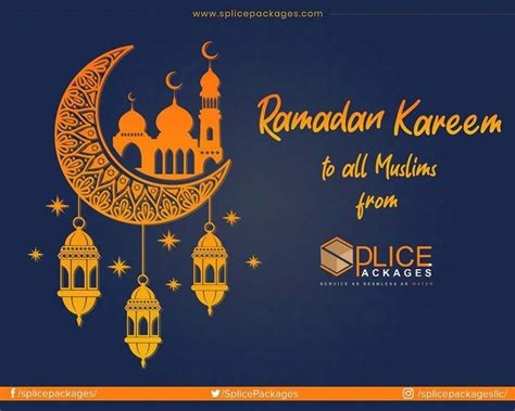 Team Splice Packages Wishes All Muslims Community A Happy Safe