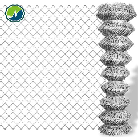 Diamond Hole PVC Hot DIP Galvanized Chain Link Wire Mesh Garden Security Fence Chain Link