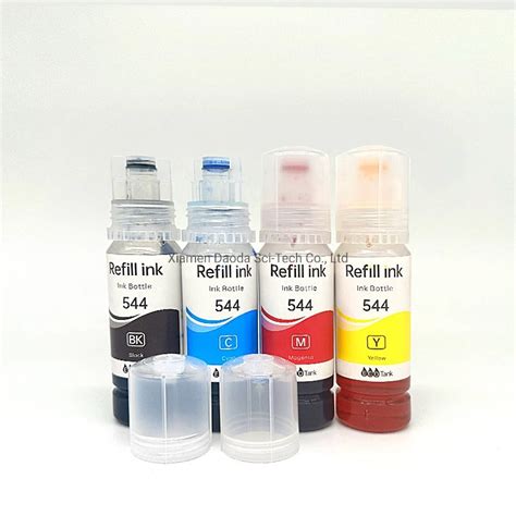 T544 544 Premium Refill Ink For Epson L3100 L3150 L3151 L5190 Ecotank