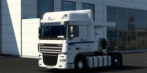 Daf Xf By By Vad K Alex Td Skin Ets Mods Ets Map Euro