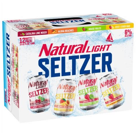 Natural Light Hard Seltzer Variety Pack, 12 pk / 12 fl oz - Ralphs