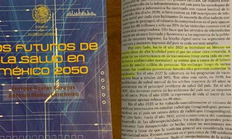 Libro Los Futuros De La Salud En M Xico