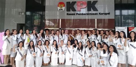 Lagi Lagi Kpk Bekali Nilai Nilai Antikorupsi Finalis Puteri Indonesia