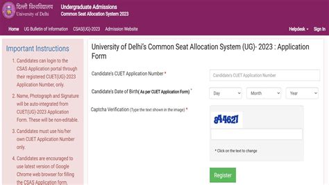 Du Ug Admission 2023 Over 2 Lakh Registrations Received On Csas Portal