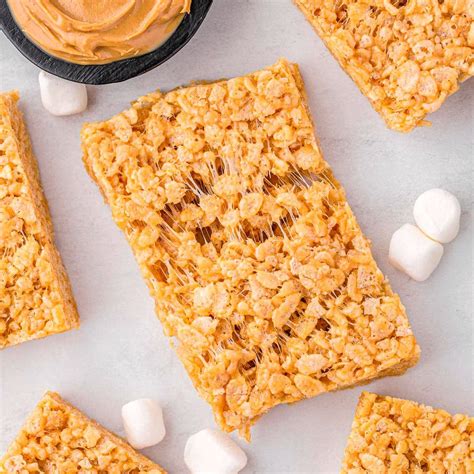 Peanut Butter Rice Krispie Treats Glorious Treats