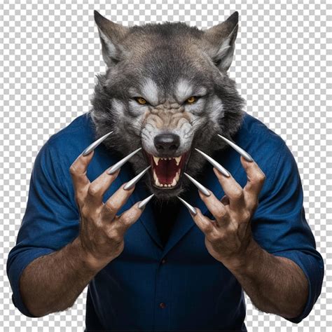 Psd De Hombre Lobo Misterioso Plantillas Psd Gratuitas De Gran Calidad