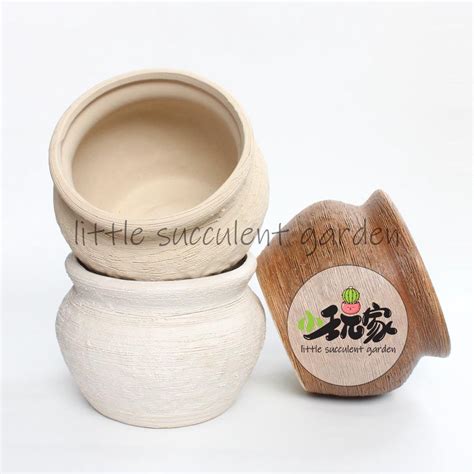 Ready Stock 00054 Succulent Pot Flower Pot Pottery Clay Pot Ceramic