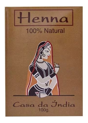 Henna Indiana Natural Para Cabelo G Mercadolivre