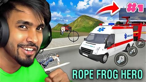 Rope Frog Ninja Hero Car Vegas Gameplay 2024 1 New Update Android