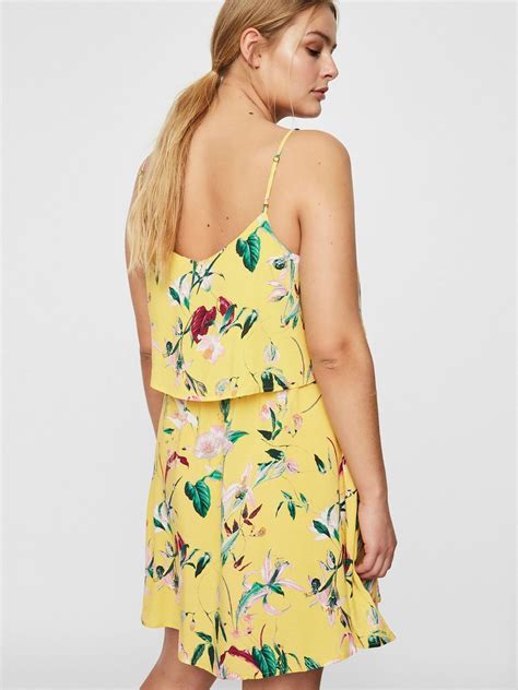 Floral Printed Strap Dress Vero Moda Dress Strap Dress Fashion