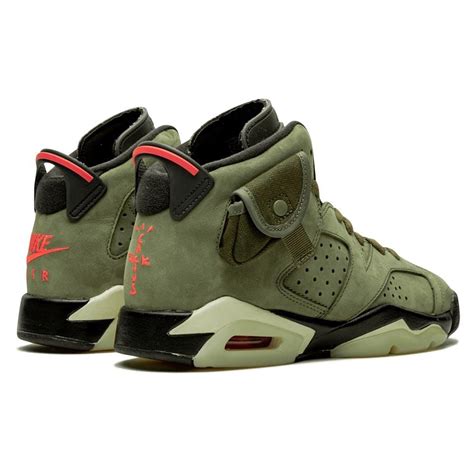 Travis Scott X Air Jordan 6 Retro Gs Olive — Kick Game