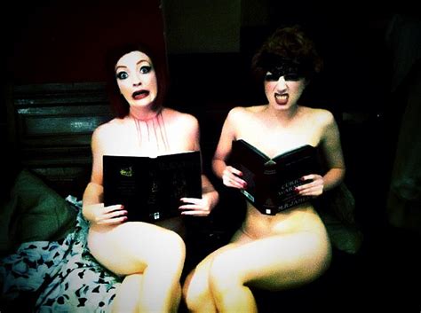 Welcome To The Book Club Where Beautiful Naked Women Treat You To Good Stories Photos Nudity